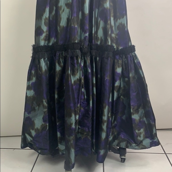 Derek Lam Haute Couture 100% organza silk strapless midi gown - Picture 3 of 4